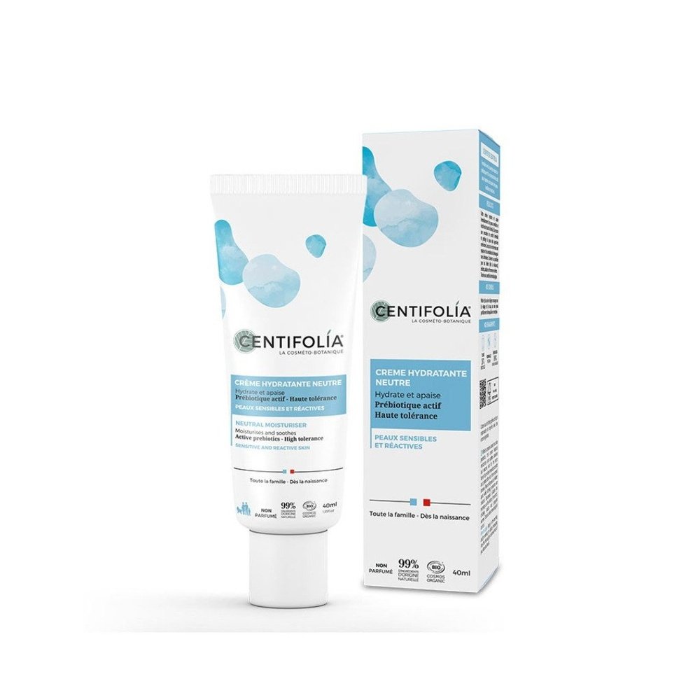 centifolia – creme visage neutre prebiotics – 40ml