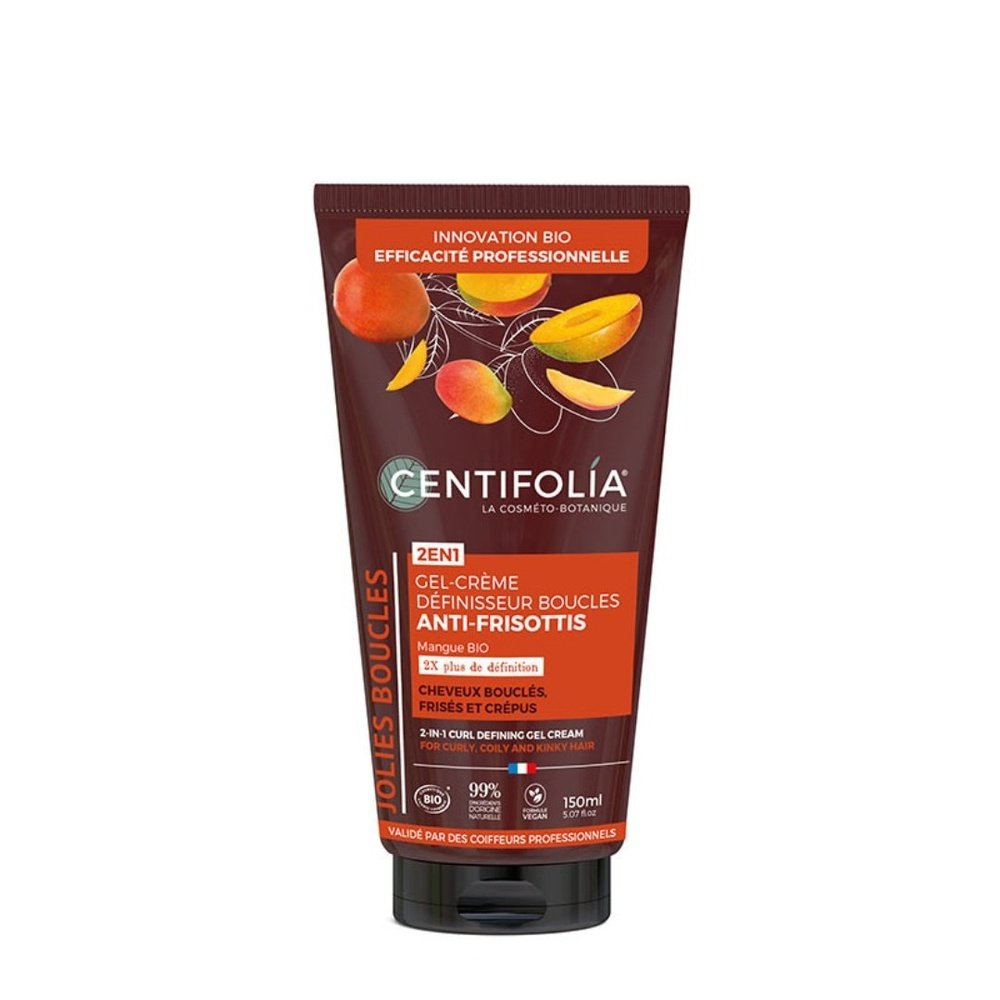 centifolia – gel creme definisseur boucles anti frisottis – 150ml