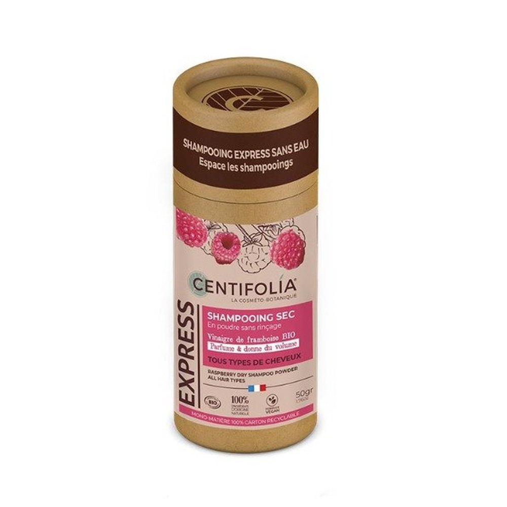 centifolia – shampoing sec en poudre framboise