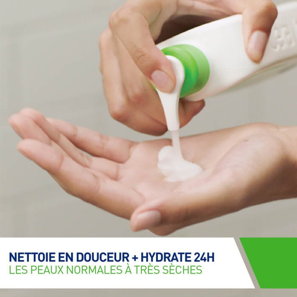 cerave – creme lavante hydratante peau normale a seche – 473ml cerave – creme lavante hydratante peau normale a seche – 473ml