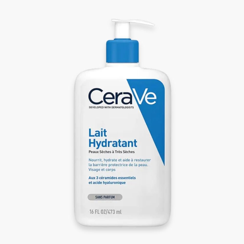 cerave – lait hydratant peau seche a tres seche – 473ml