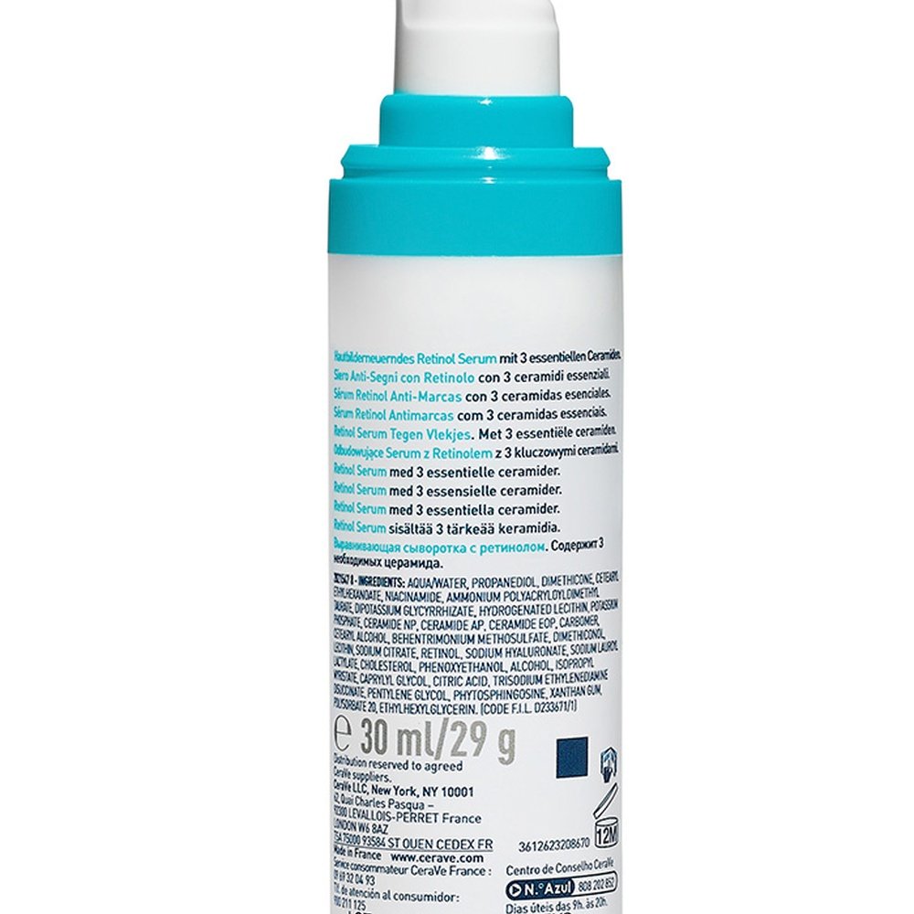 cerave – serum retinol anti marques – 30ml cerave – serum retinol anti marques – 30ml