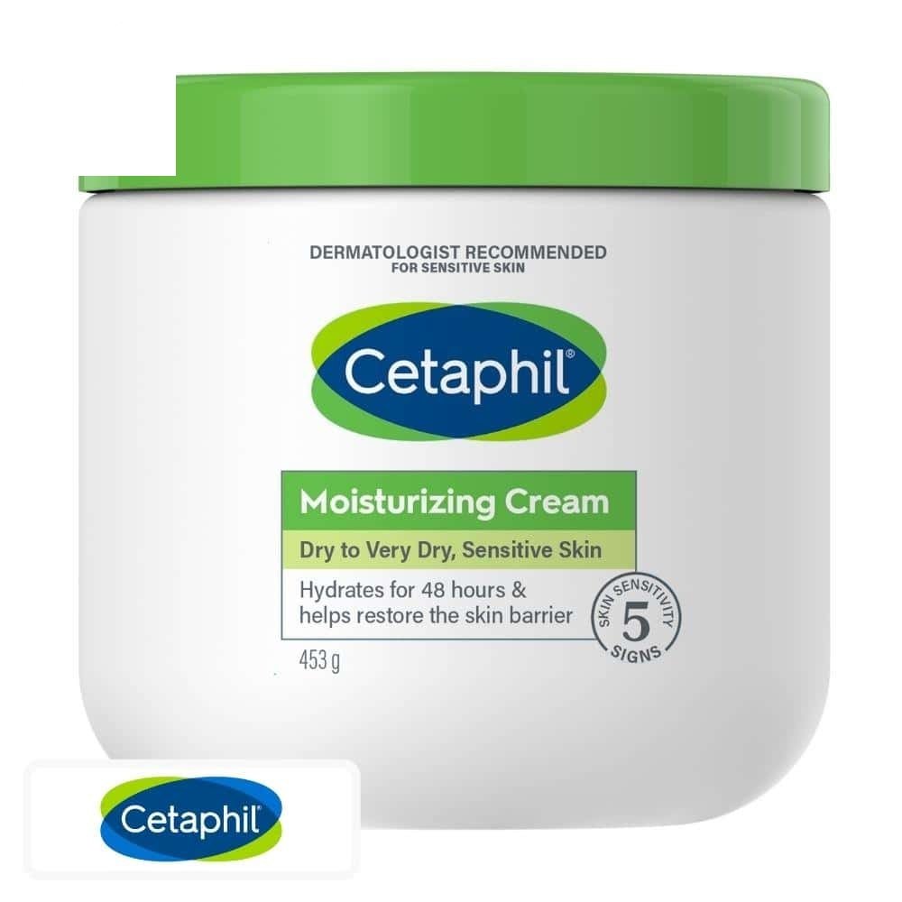 cetaphil – creme hydratante peau seche et sensible – 453g