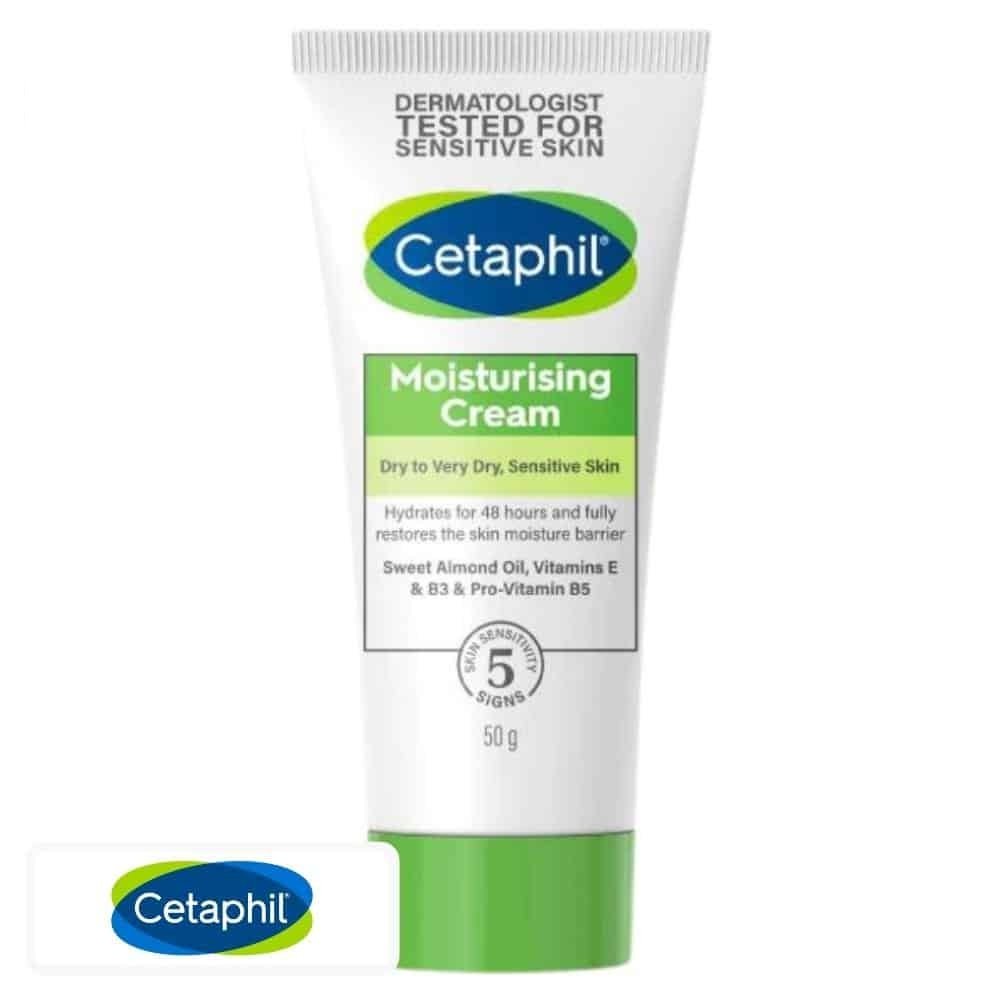 cetaphil – creme hydratante peau seche et sensible – 50g