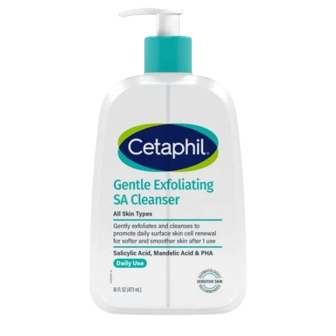 cetaphil – gentle exfoliating sa cleanser – 473ml
