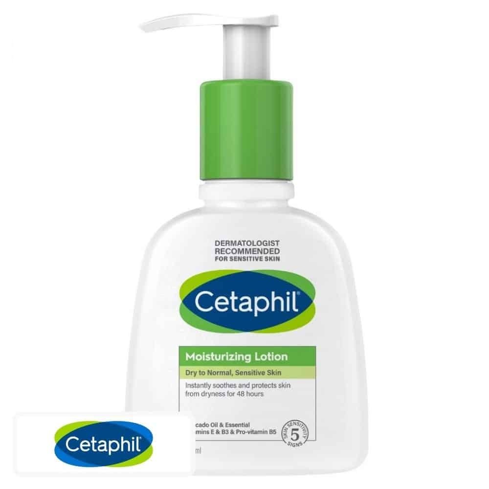 cetaphil – lotion hydratante peau seche, normale et sensible – 236ml