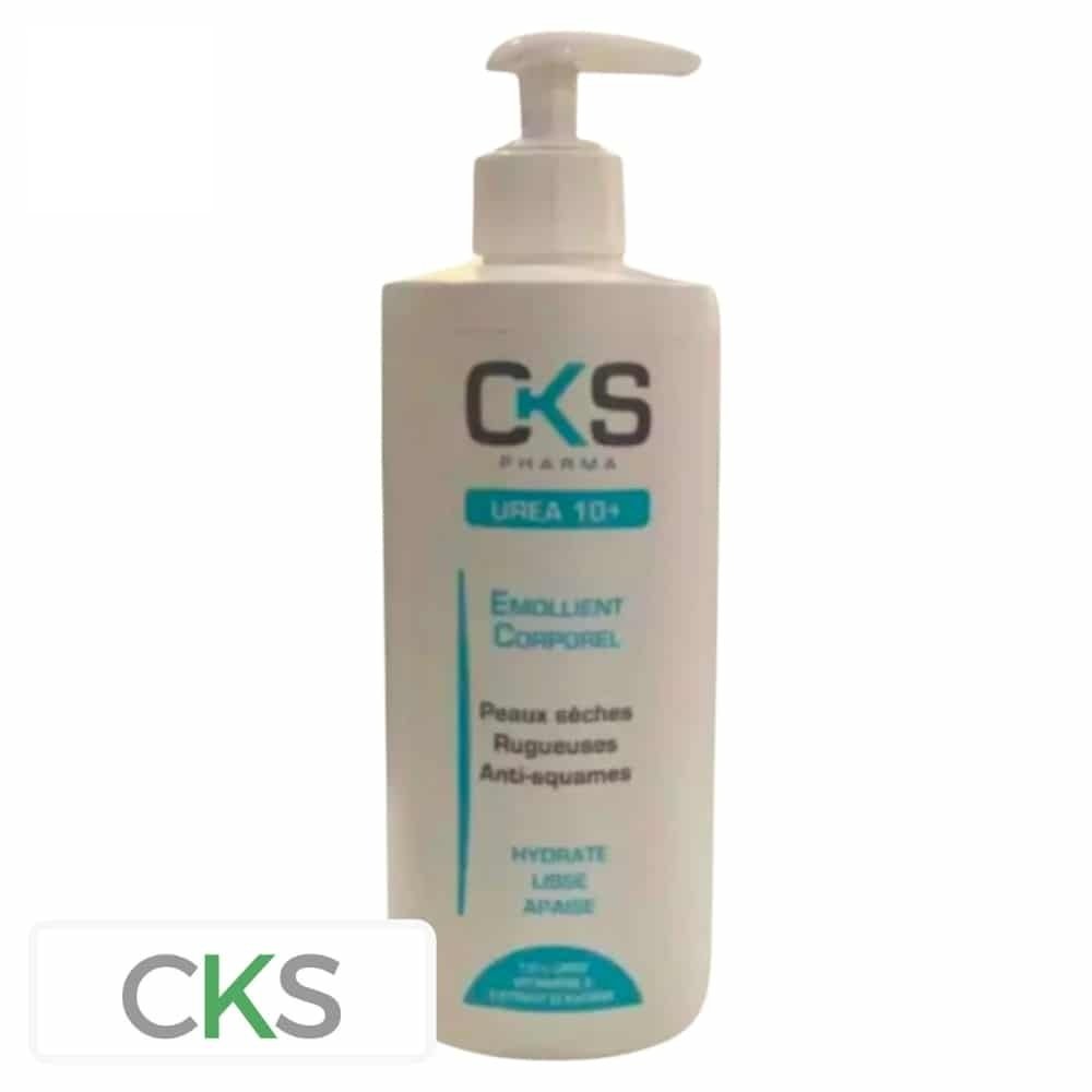 cks – urea 10+ emollient corporel – 400ml