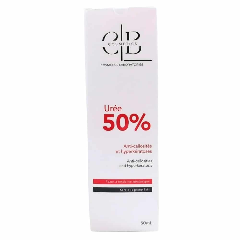 clb – creme anti callosites a base uree 50% – 50ml