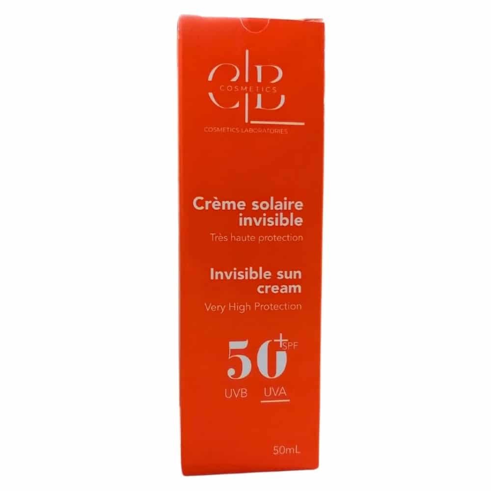 clb – creme solaire invisible spf50+ – 50ml