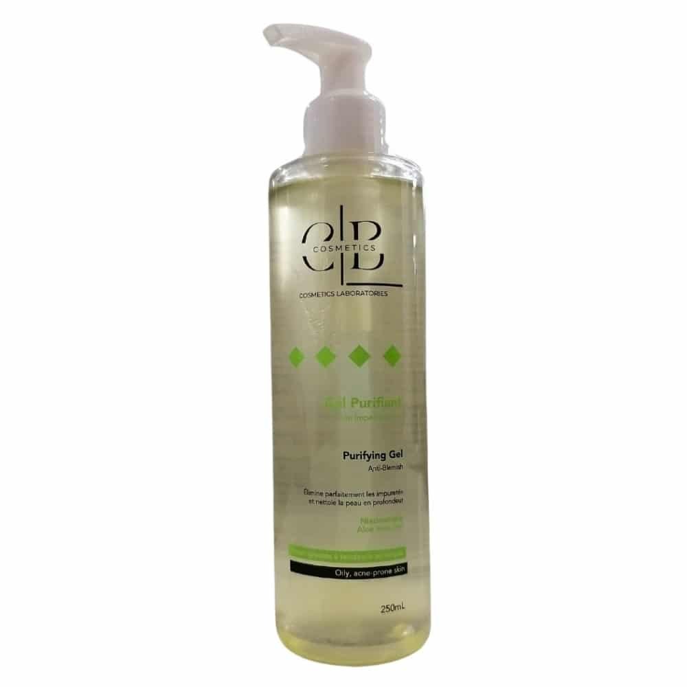 clb – gel nettoyant purifiant peau mixte a grasse – 250ml