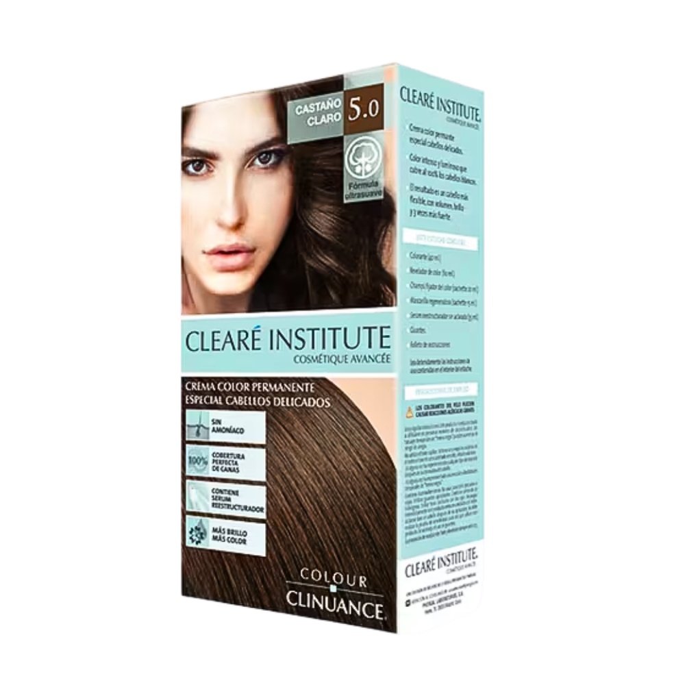 cleare institute – colour clinaunce permanente 5.0 – 170ml