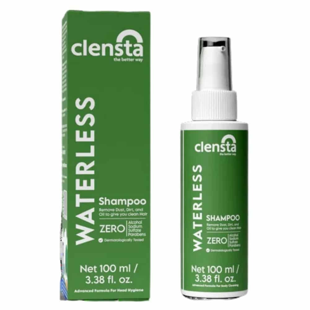 clensta – waterless shampoing sans eau – 100ml