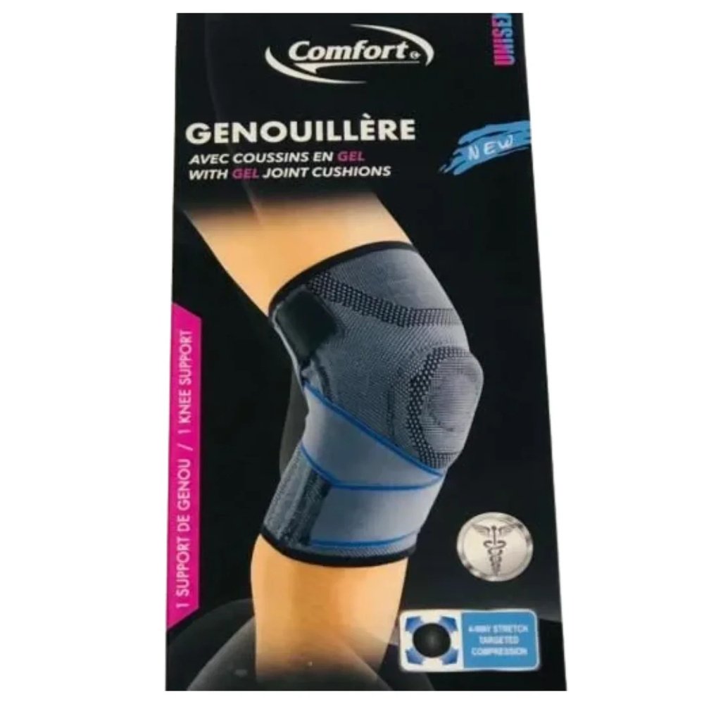 comfort – genouillere starpping noir large xlarge