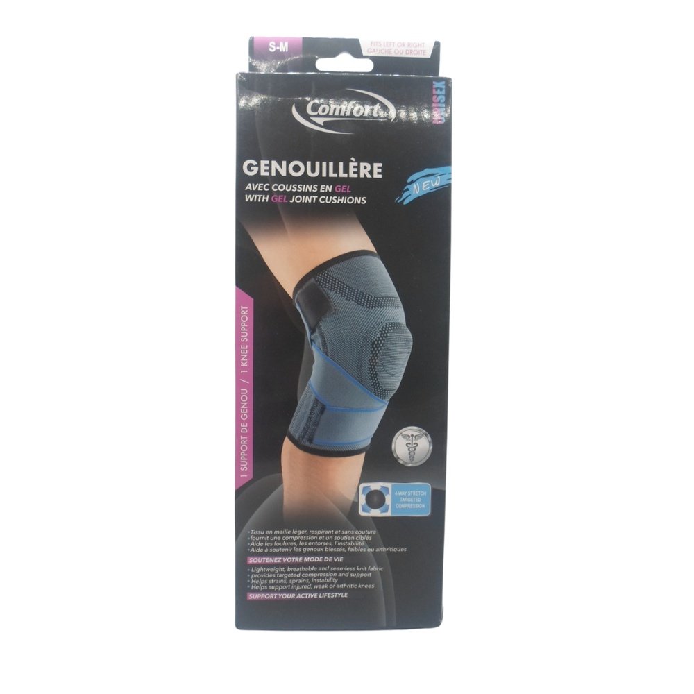 comfort – genouillere starpping noir small – medium