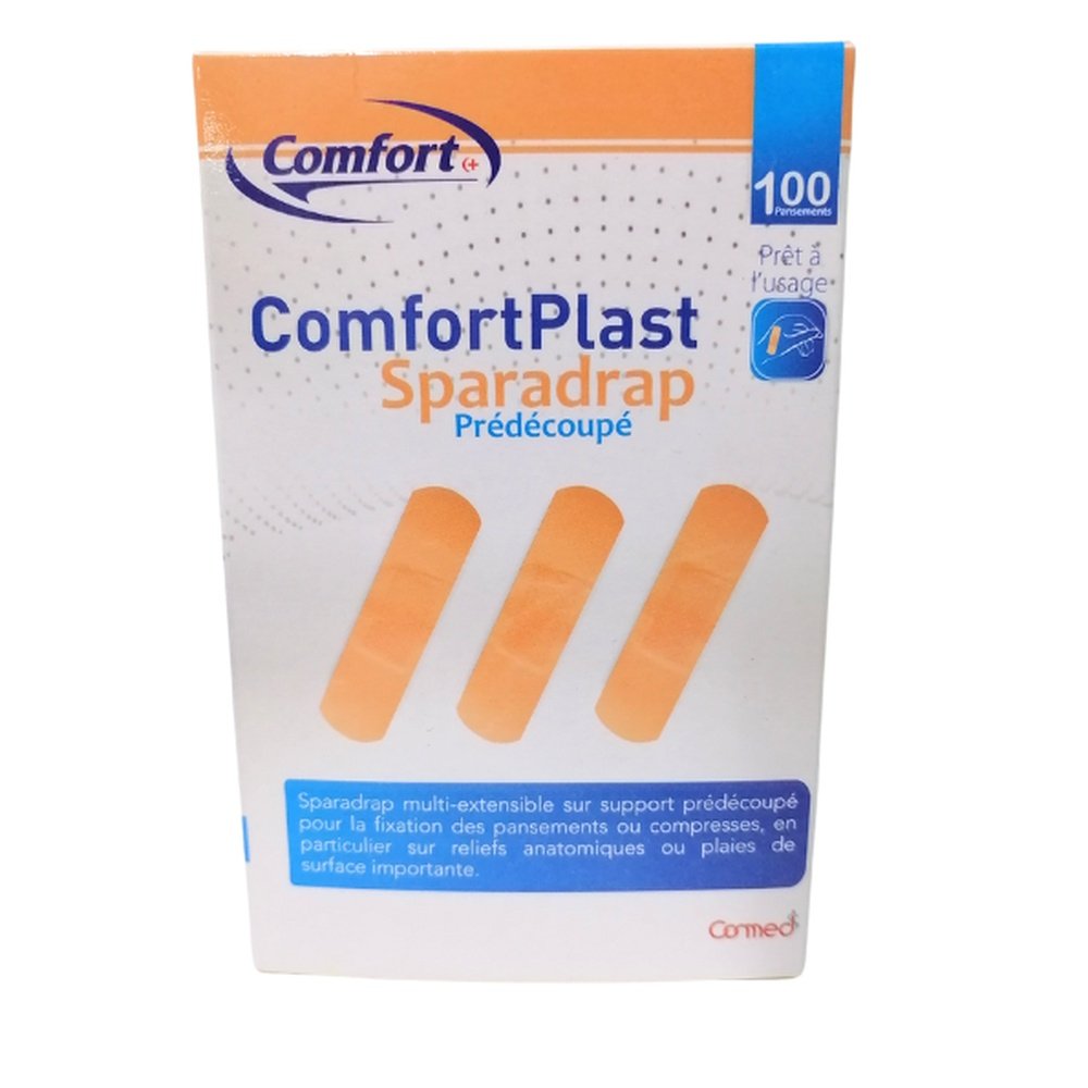 comfort – plast sparadrap extensible 100 pieces