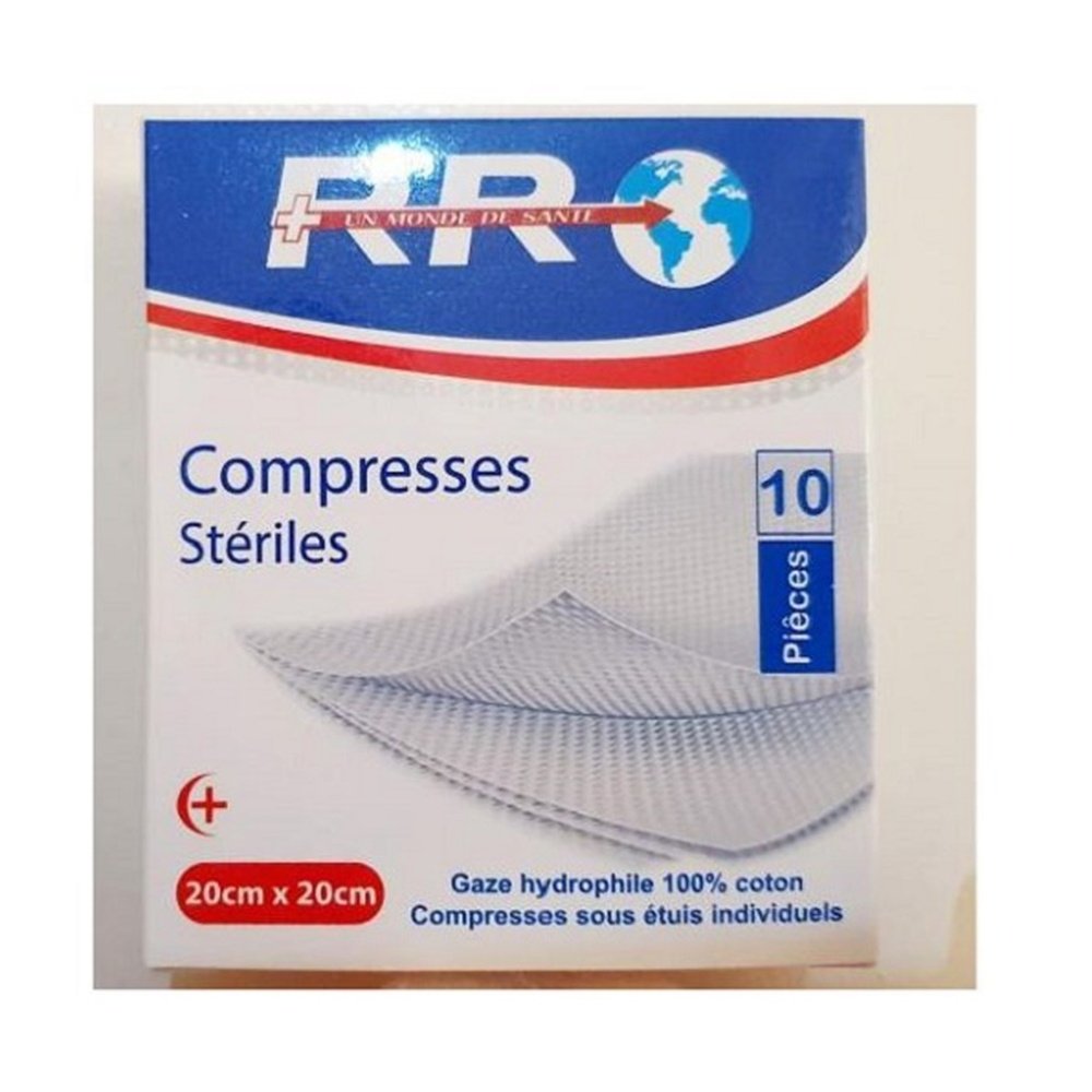 comfort – rr compresse steriles 20*20 – 10pcs