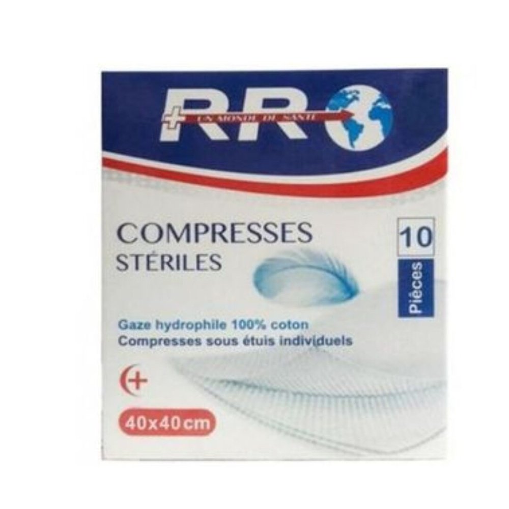 comfort – rr compresse steriles 40*40 – 10pcs