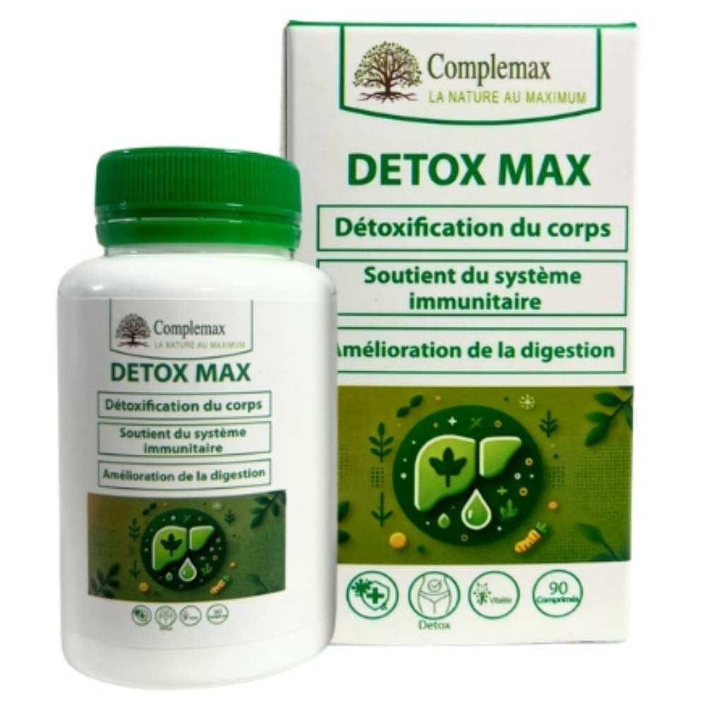 complemax – detox max immunite et digestion – 90 comprimes