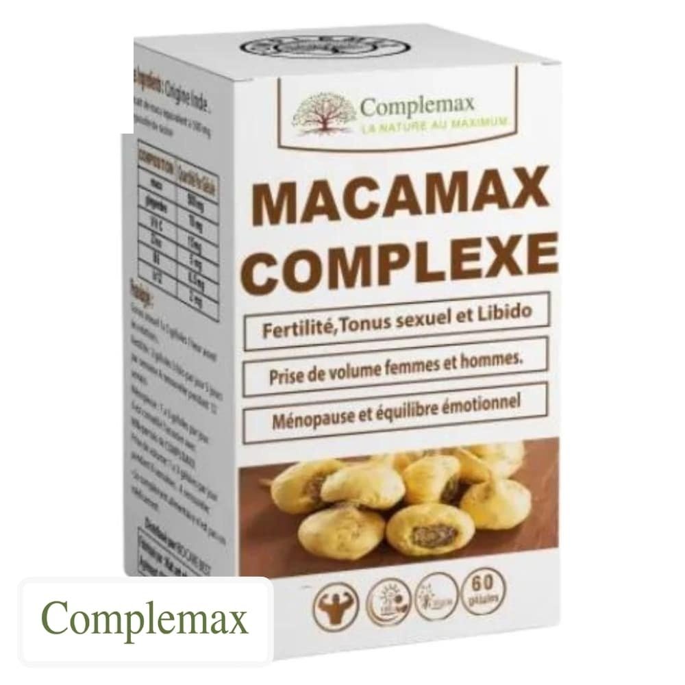 complemax – macamax complexe – 60 gelules
