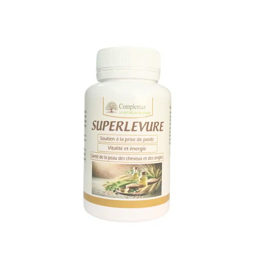 complemax – superlevure – 120 comprimes