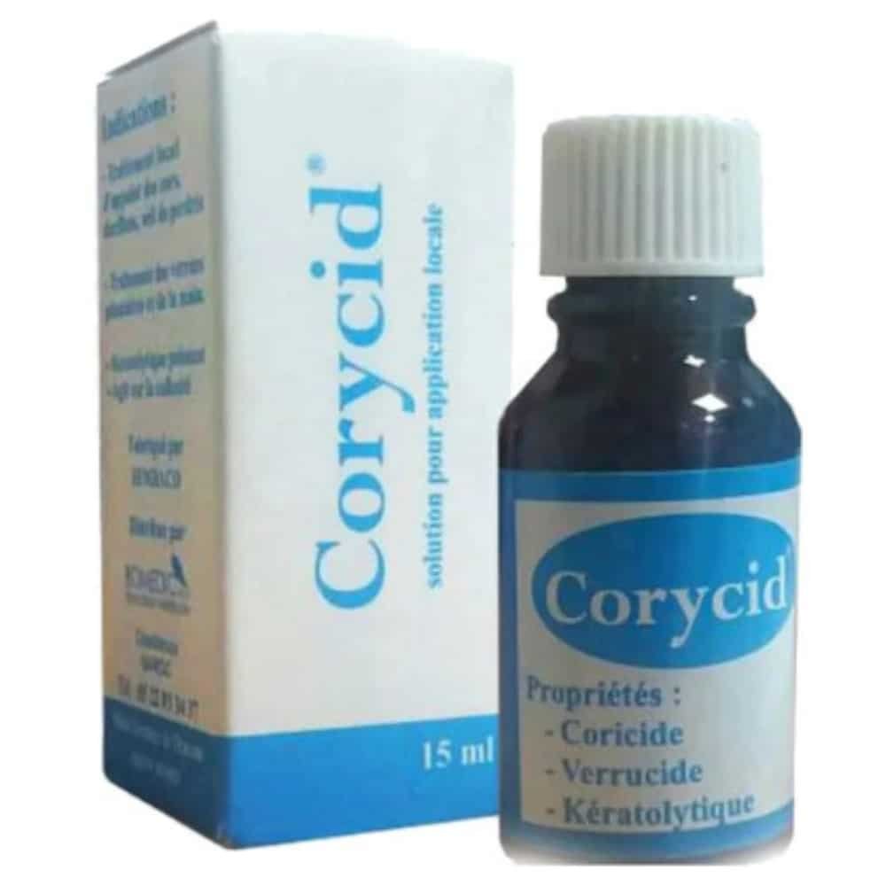 corycid – solution coricide, verrucide et keratolique – 15ml