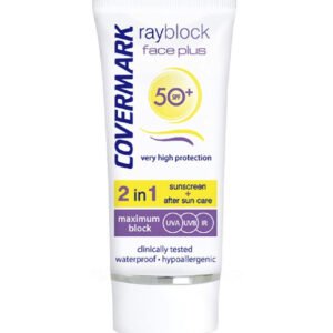 covermark – rayblock face plus visible normal spf50+ – 50ml