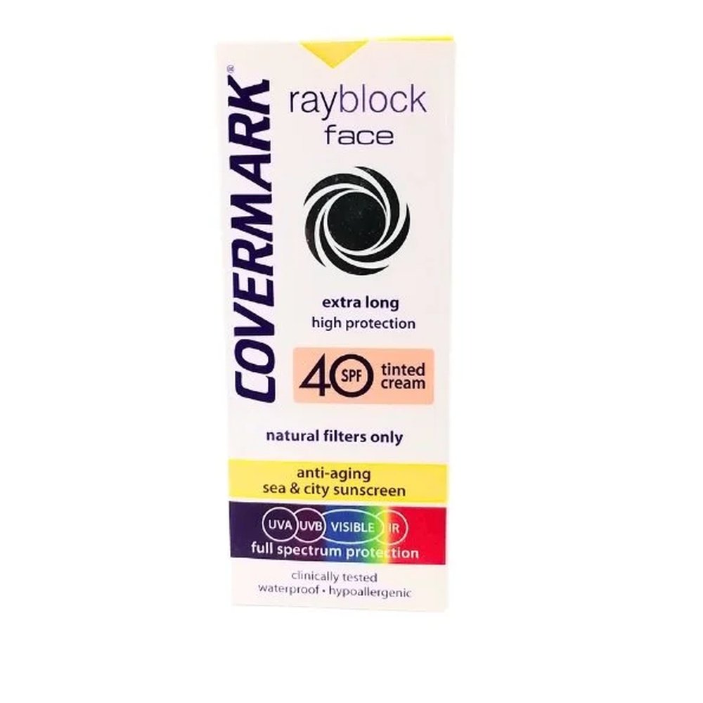 covermark – rayblock face soft brown spf40 – 50ml
