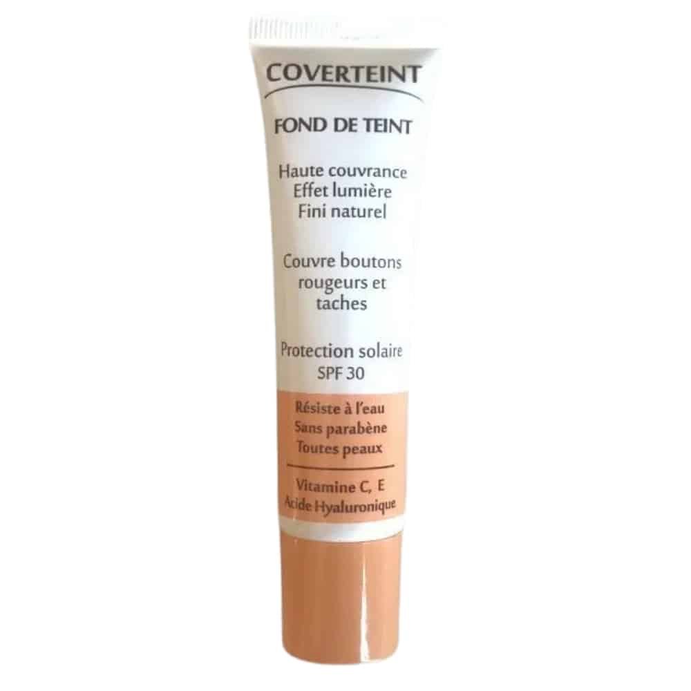 coverteint – fond de teint haute couvrance spf30 – n13 beige rose – 30ml