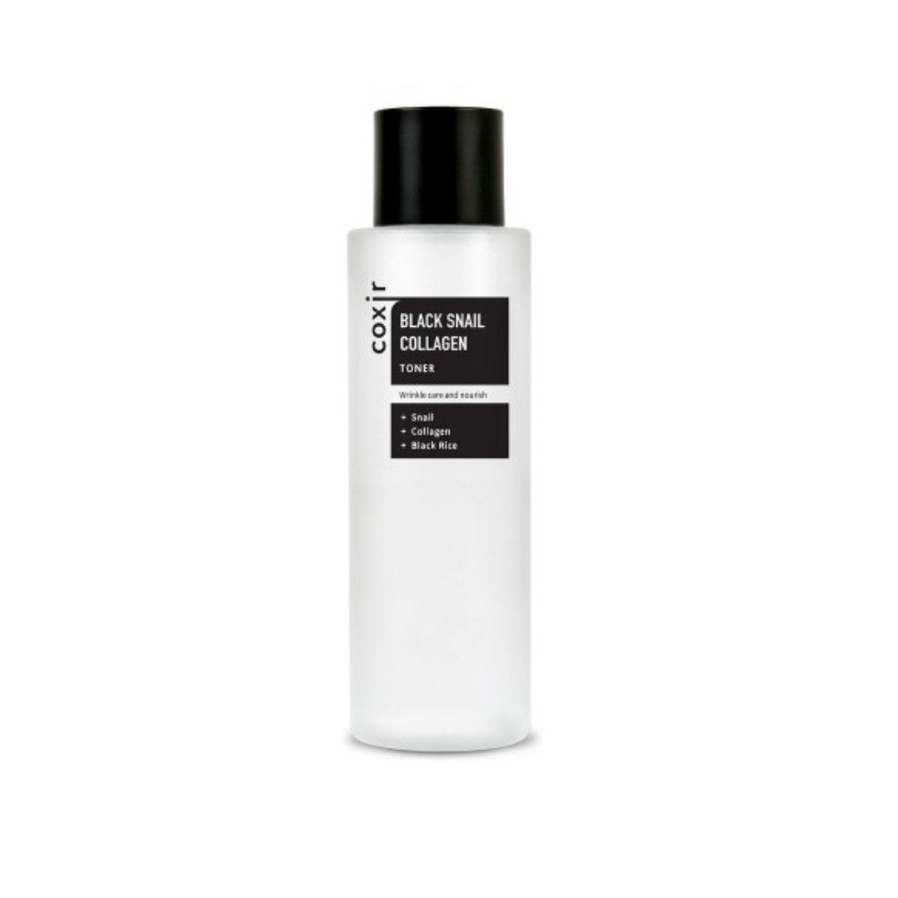 coxir – black snail collagen toner – 150ml