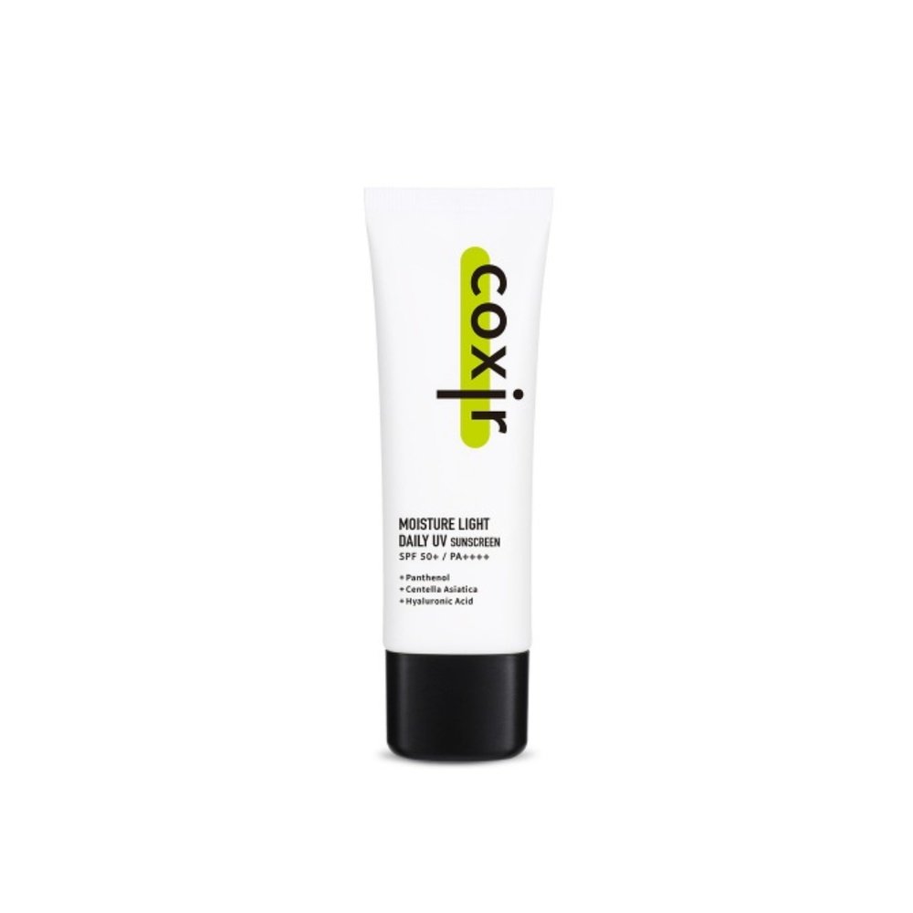 coxir – sunscreen moisture light daily uv spf50+ – 50ml
