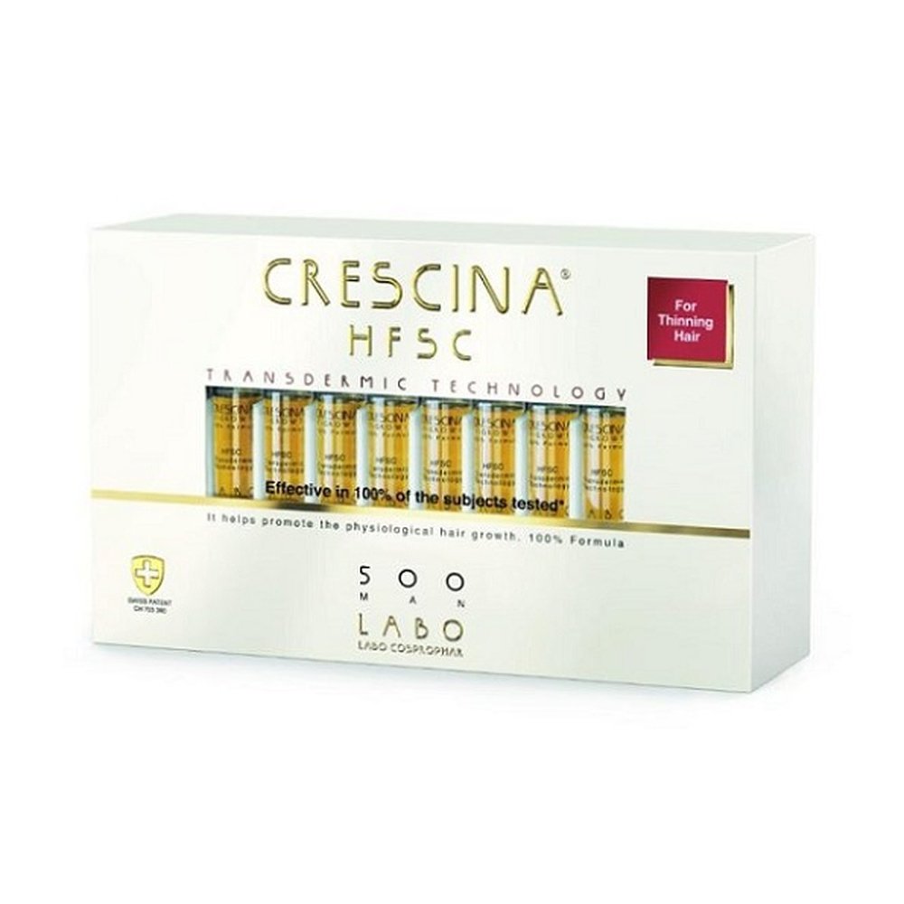 crescina – hfsc transdermic 500 woman traitement anti chute – 20*3.5ml