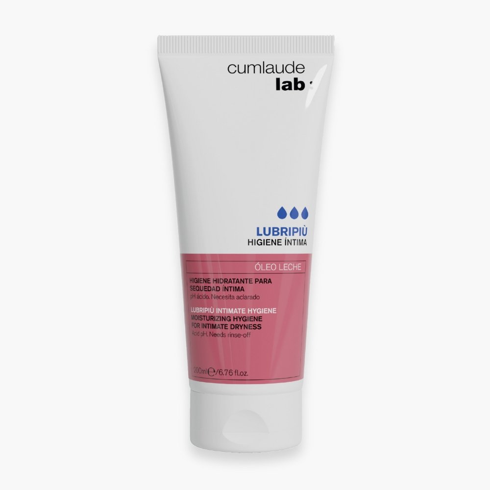 cumlaude lab – lubripiu hygiene intime lait huile nettoyant hydratant anti secheresses – 200ml