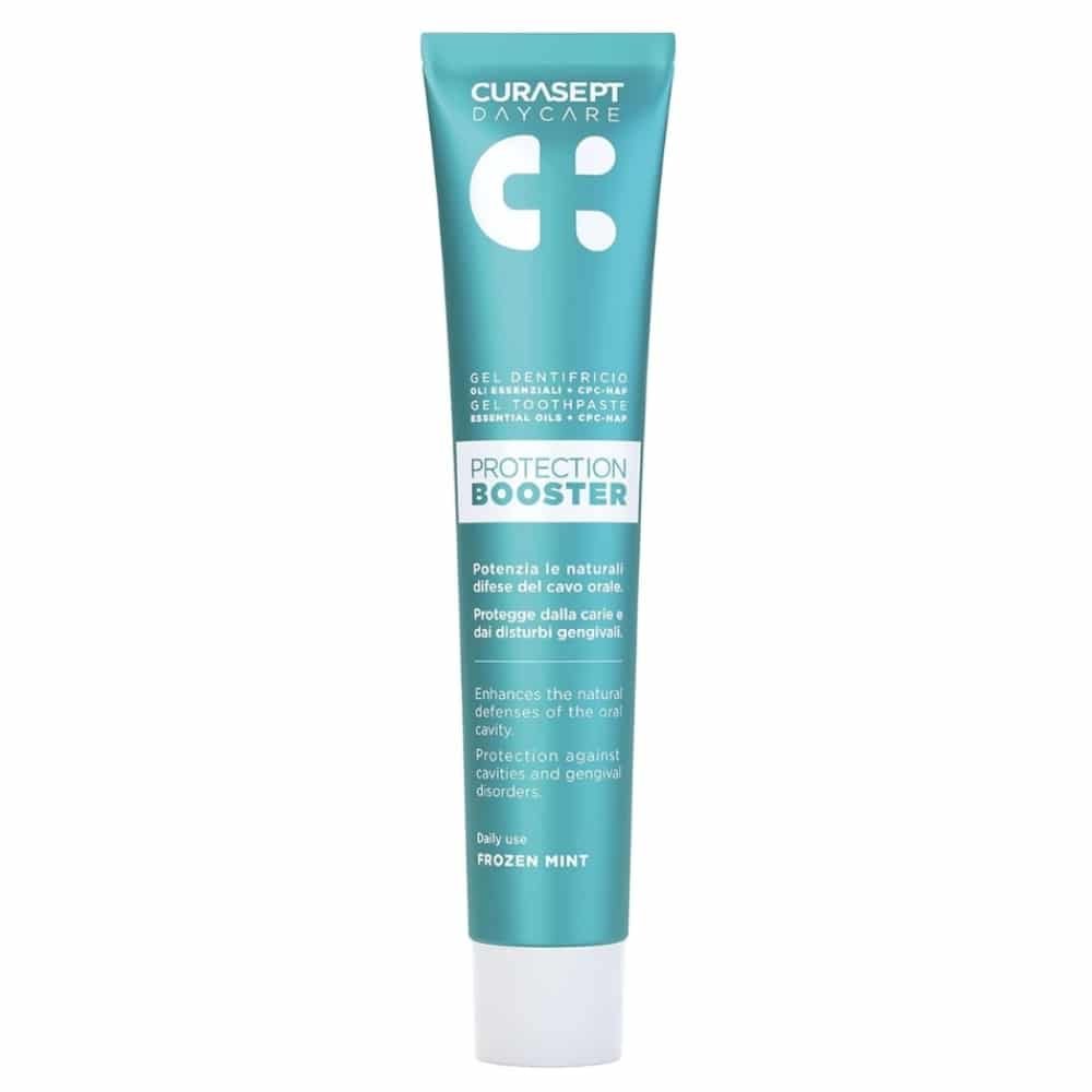 curasept – daycare gel dentifrice protection booster frozen mint – 75ml