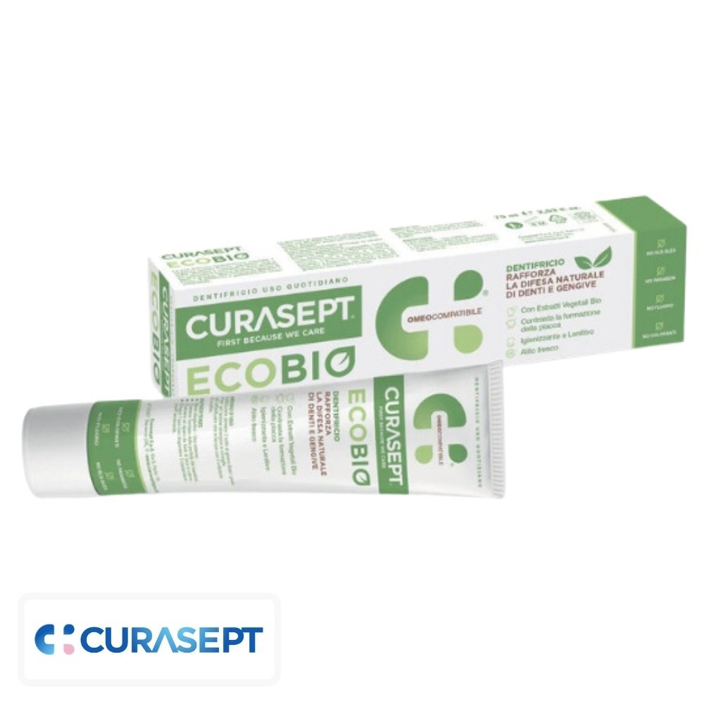 curasept – ecobio dentifrice naturel – 75ml