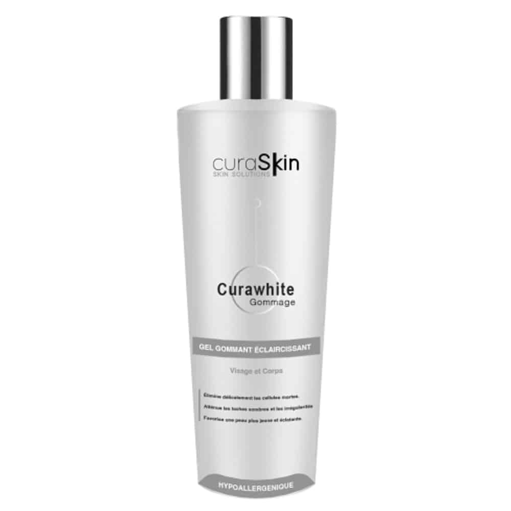 curaskin – curawhite gel gommant eclaircissant – 200ml