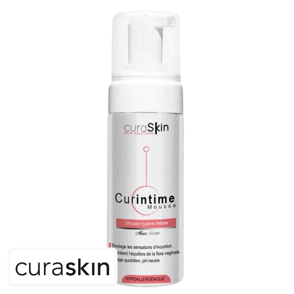 curaskin – curintime mousse hygiene intime – 150ml