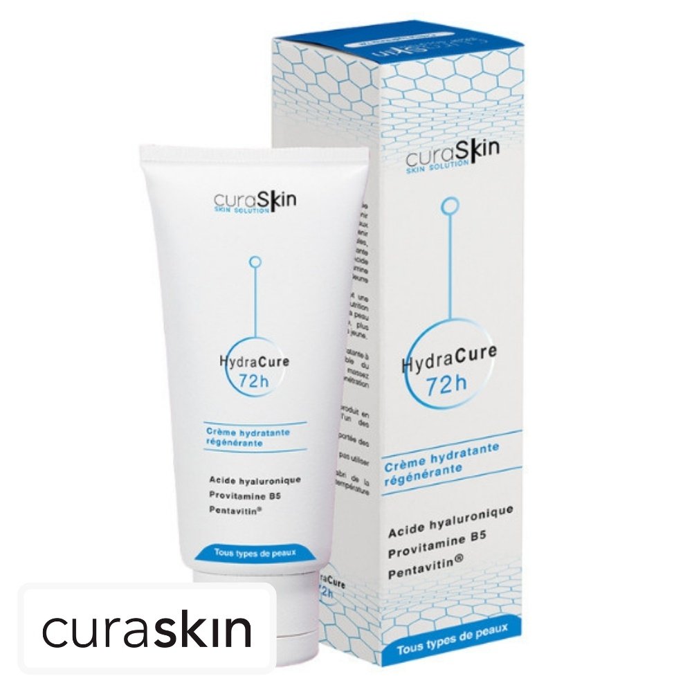 curaskin – hydracure 72h creme hydratante regenerante – 50ml