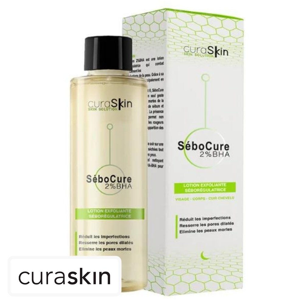 curaskin – sebocure 2% bha lotion exfoliante seboregulatrice – 100ml