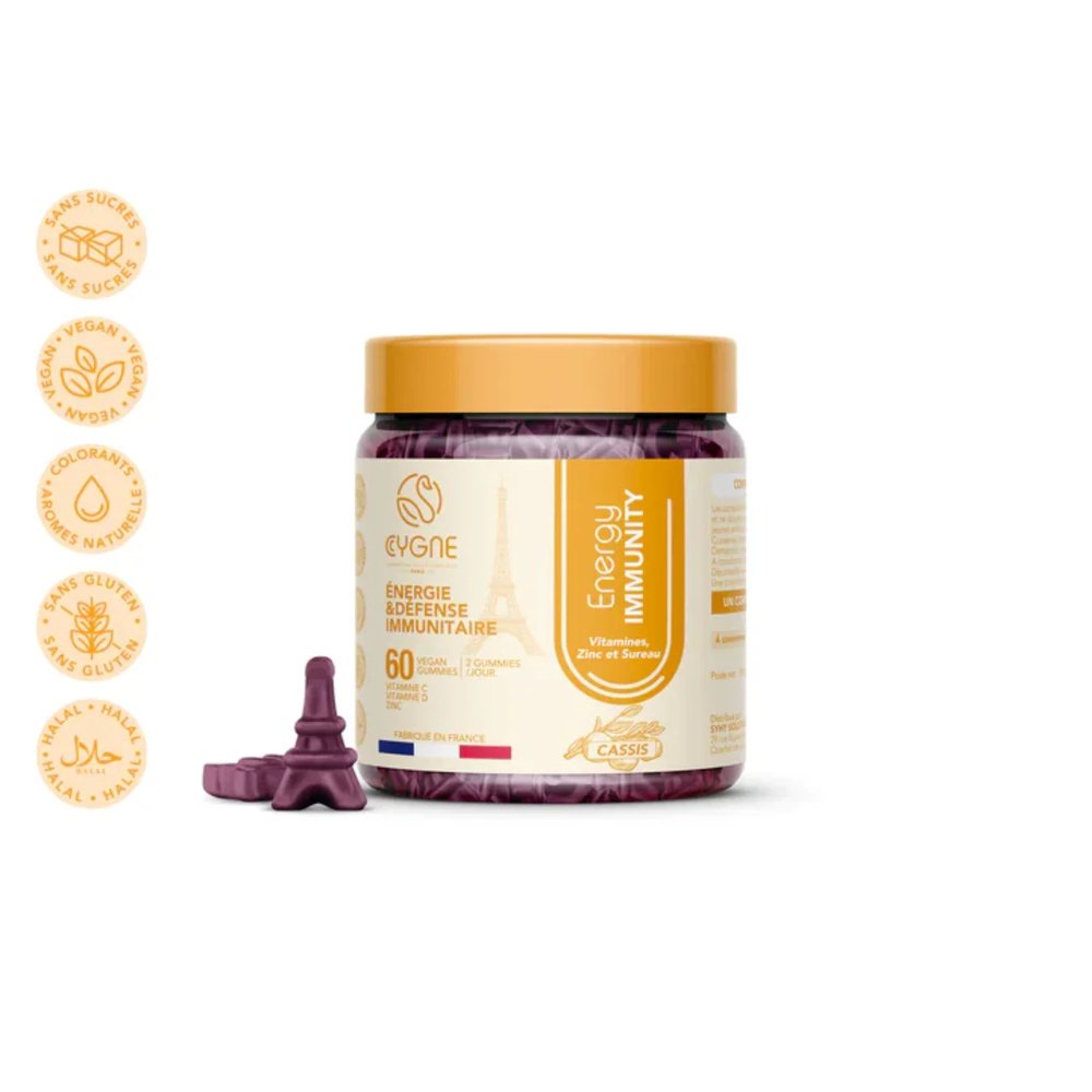 cygnelab – energy immunity 60 gummes