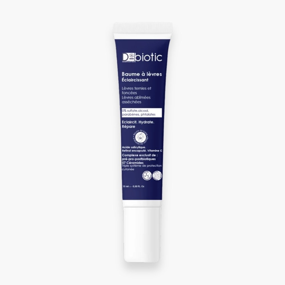 d biotic – baume a levres eclaircissant – 15ml – (destockage)