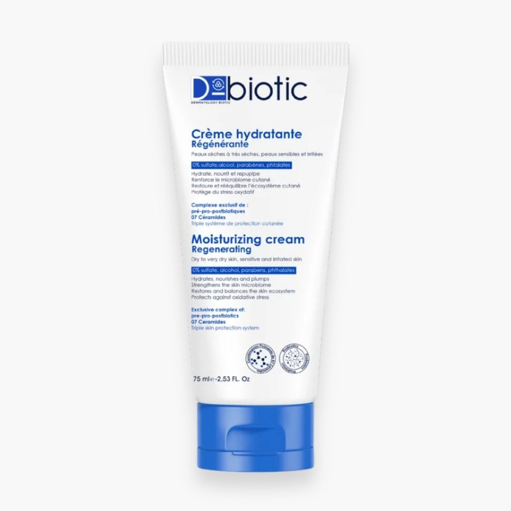 d biotic – creme hydratante regenerante – 75ml
