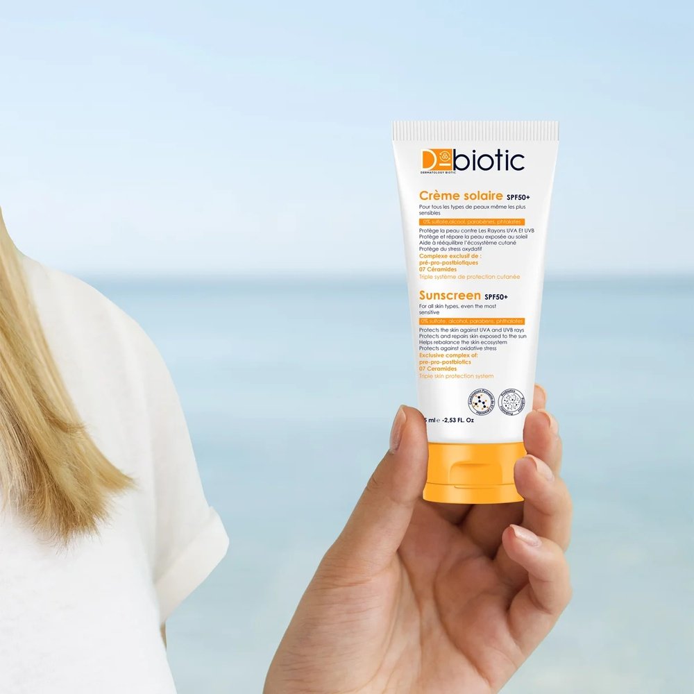 d biotic – creme solaire invisible spf50+ – 75ml d biotic – creme solaire invisible spf50+ – 75ml