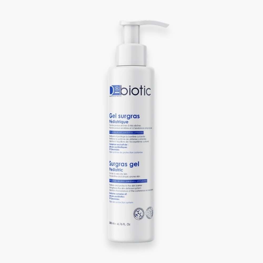 d biotic – gel nettoyant surgras pediatrique – 200ml