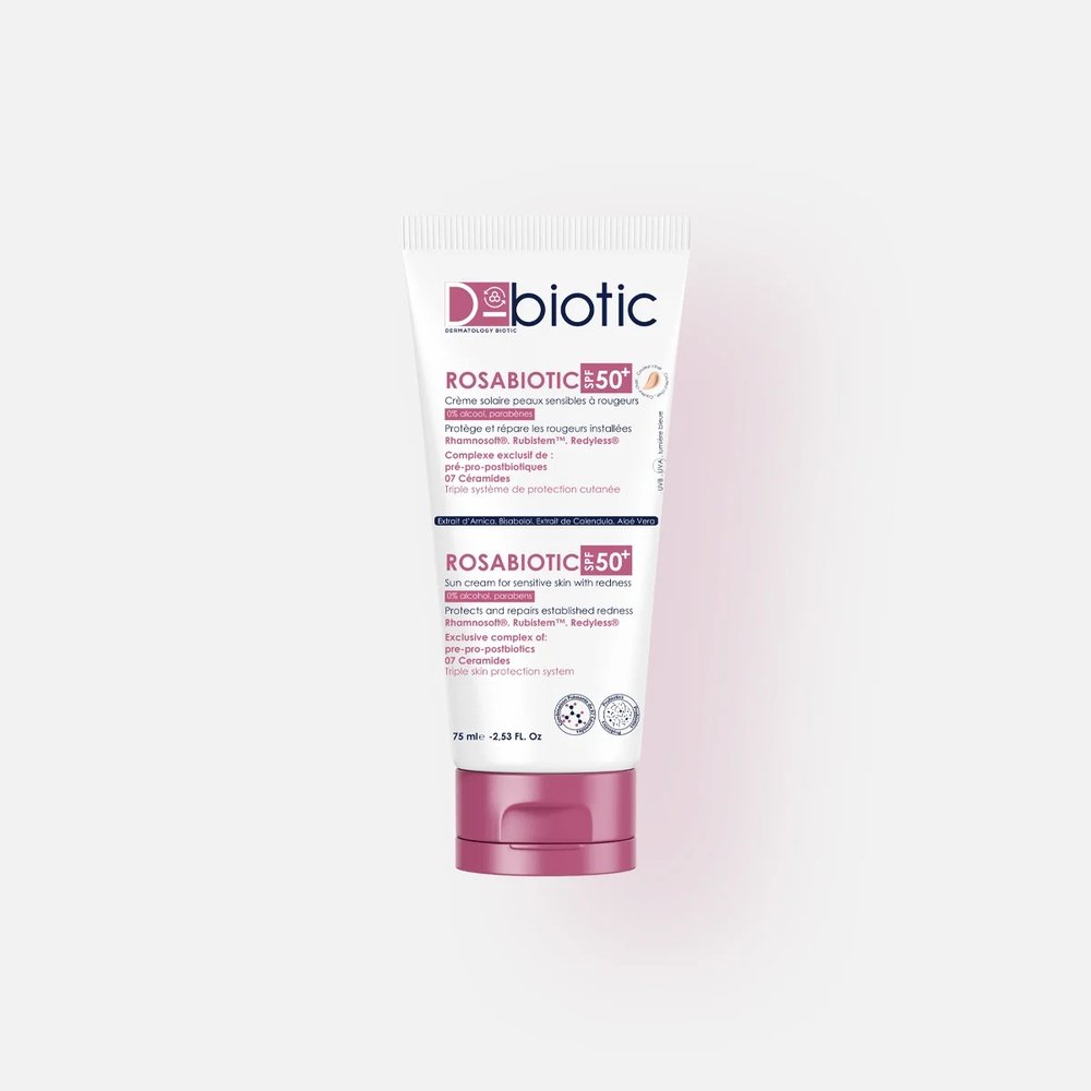 d biotic – rosabiotic creme solaire teintee claire spf50+ – 75ml d biotic – rosabiotic creme solaire teintee claire spf50+ – 75ml