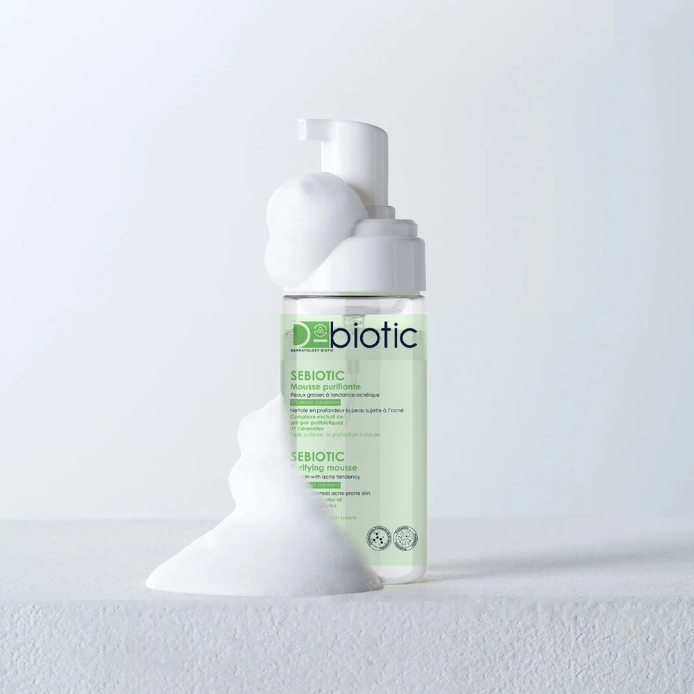 d biotic – sebiotic mousse purifiante nettoyante – 150ml d biotic – sebiotic mousse purifiante nettoyante – 150ml