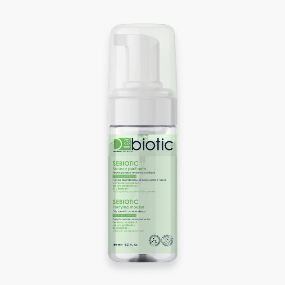 d biotic – sebiotic mousse purifiante nettoyante – 150ml