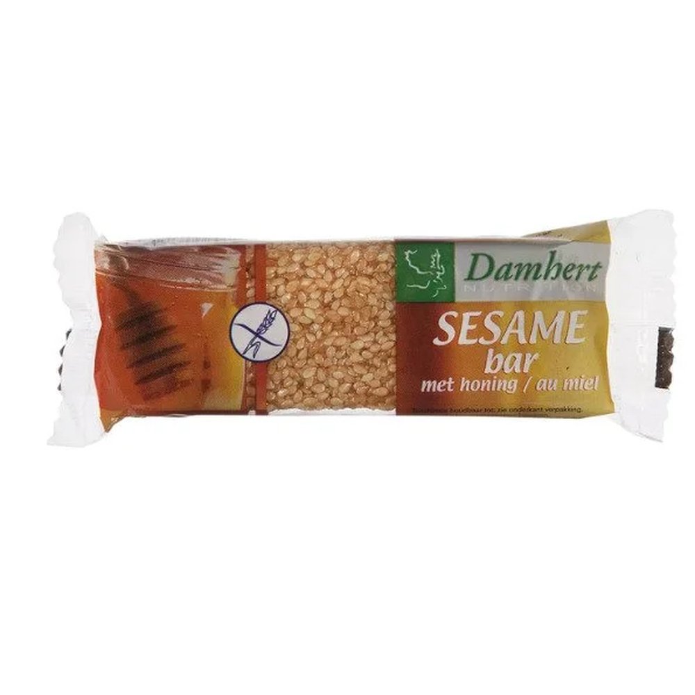 damhert – barre se sesame au miel 45g – 1unite