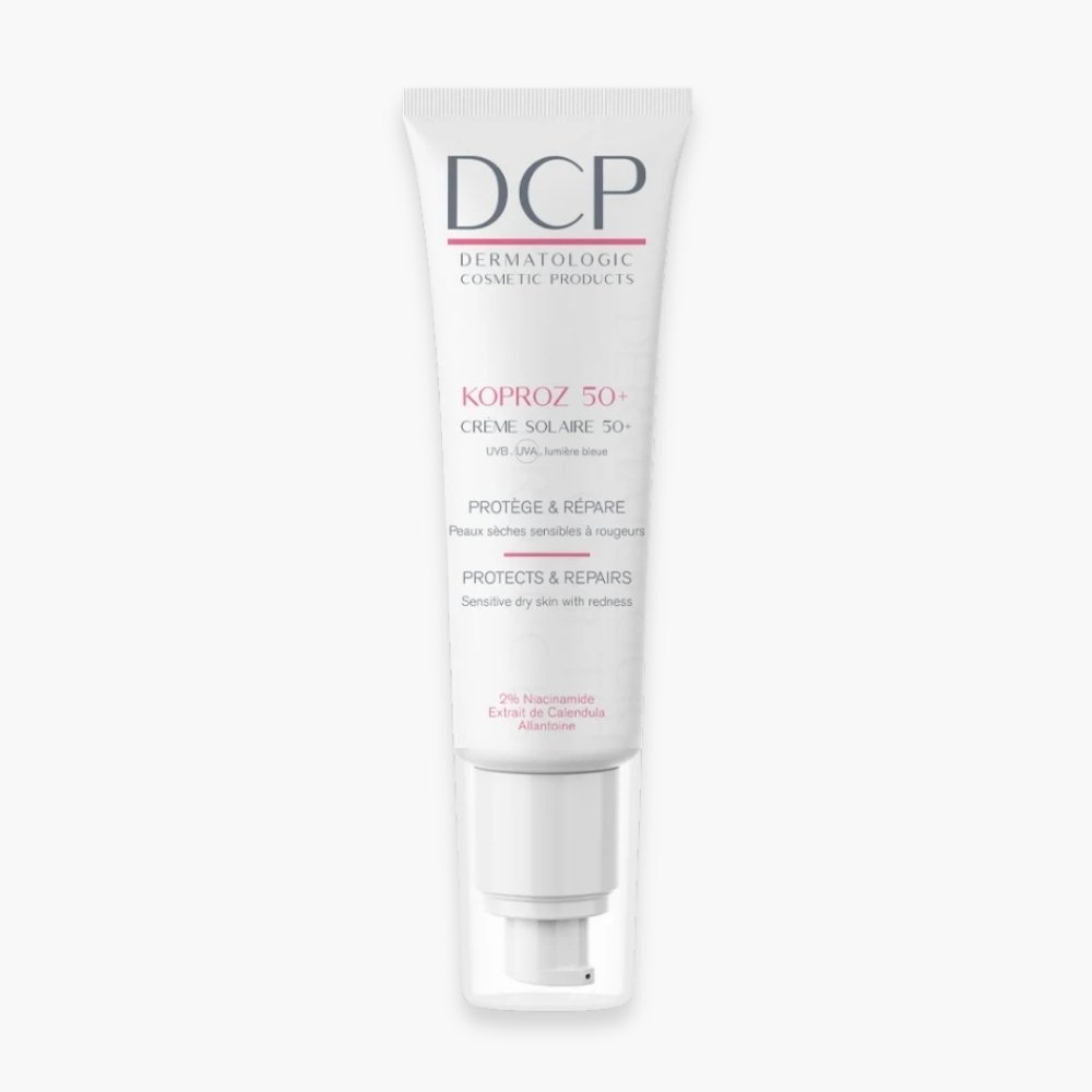 dcp – koproz creme solaire peau sensible spf50+ – 50ml