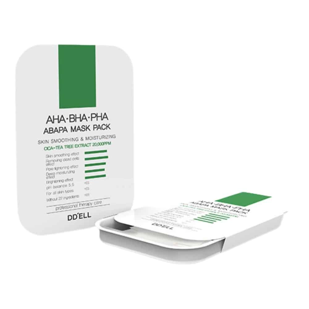 ddell – abapa masque lissant et hydratant aha, bha et pha – 28g