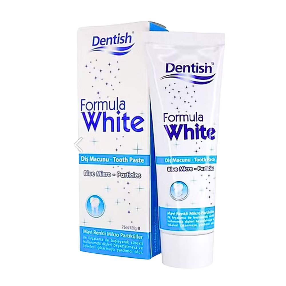 dentish – formula white micro particles – 120g